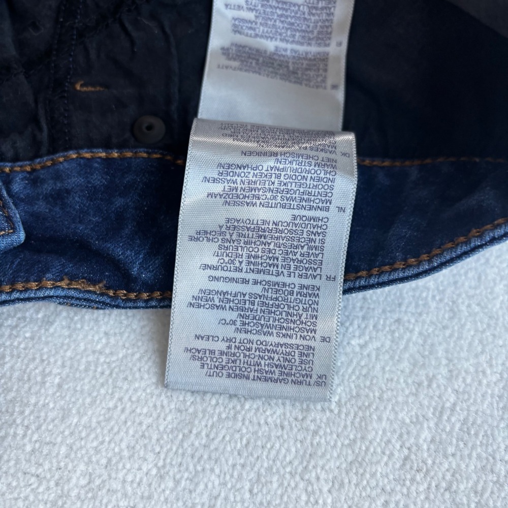 NYDJ Skinny Jeans Women Size 6 Dark Blue Lift‎ Tuck Indigo Denim Pants - Picture 5 of 11